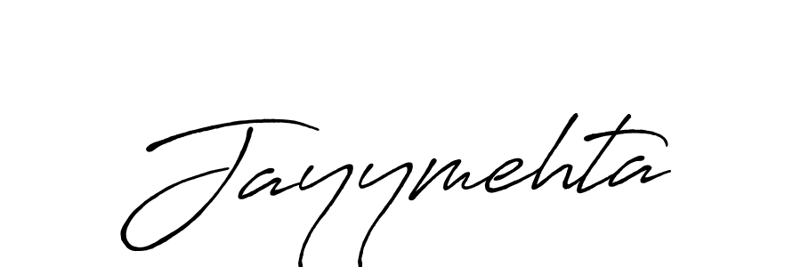 Make a beautiful signature design for name Jayymehta. With this signature (Antro_Vectra_Bolder) style, you can create a handwritten signature for free. Jayymehta signature style 7 images and pictures png