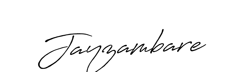 Also You can easily find your signature by using the search form. We will create Jayzambare name handwritten signature images for you free of cost using Antro_Vectra_Bolder sign style. Jayzambare signature style 7 images and pictures png