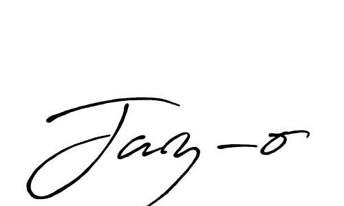 Design your own signature with our free online signature maker. With this signature software, you can create a handwritten (Antro_Vectra_Bolder) signature for name Jaz-o. Jaz-o signature style 7 images and pictures png