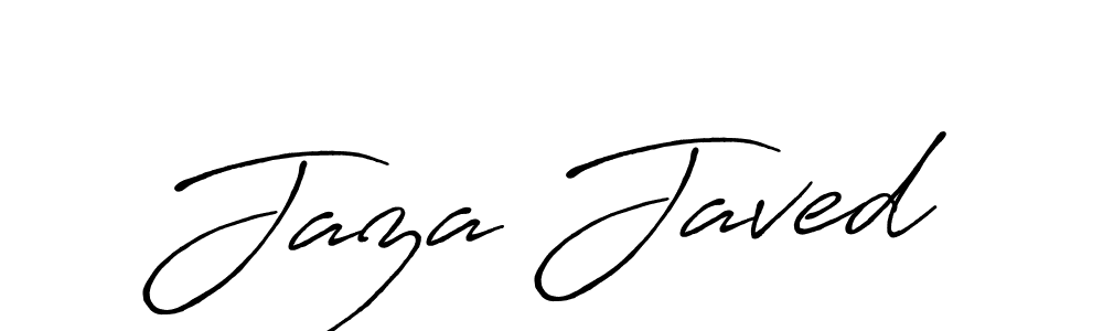 Similarly Antro_Vectra_Bolder is the best handwritten signature design. Signature creator online .You can use it as an online autograph creator for name Jaza Javed. Jaza Javed signature style 7 images and pictures png