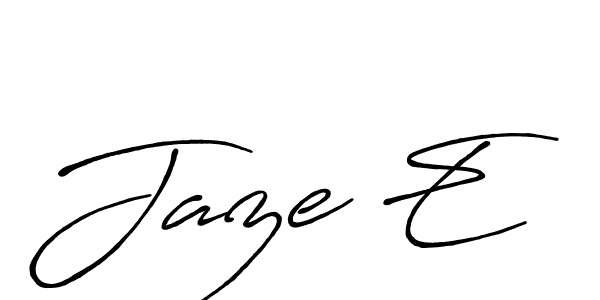 How to Draw Jaze E signature style? Antro_Vectra_Bolder is a latest design signature styles for name Jaze E. Jaze E signature style 7 images and pictures png