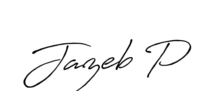Antro_Vectra_Bolder is a professional signature style that is perfect for those who want to add a touch of class to their signature. It is also a great choice for those who want to make their signature more unique. Get Jazeb P name to fancy signature for free. Jazeb P signature style 7 images and pictures png