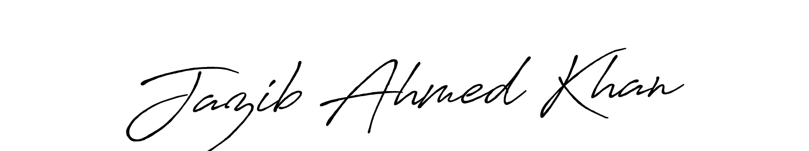You can use this online signature creator to create a handwritten signature for the name Jazib Ahmed Khan. This is the best online autograph maker. Jazib Ahmed Khan signature style 7 images and pictures png