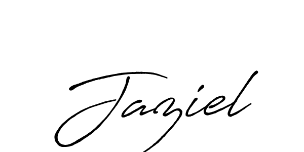 You should practise on your own different ways (Antro_Vectra_Bolder) to write your name (Jaziel) in signature. don't let someone else do it for you. Jaziel signature style 7 images and pictures png