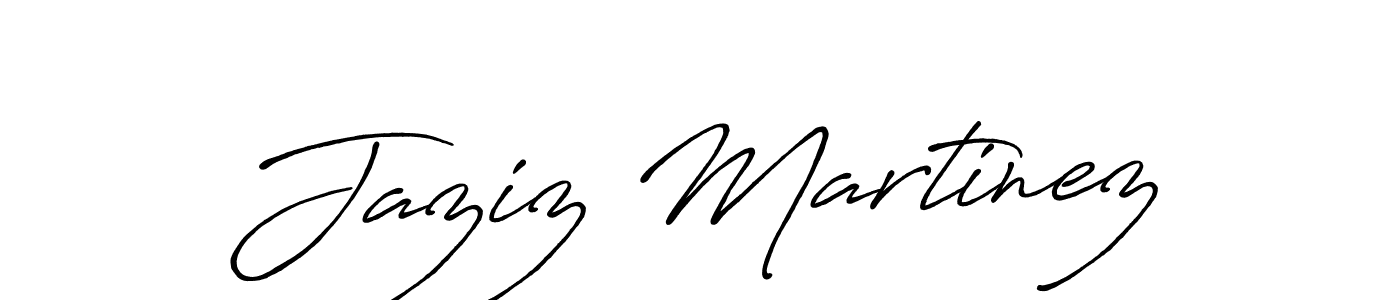 Antro_Vectra_Bolder is a professional signature style that is perfect for those who want to add a touch of class to their signature. It is also a great choice for those who want to make their signature more unique. Get Jaziz Martinez name to fancy signature for free. Jaziz Martinez signature style 7 images and pictures png