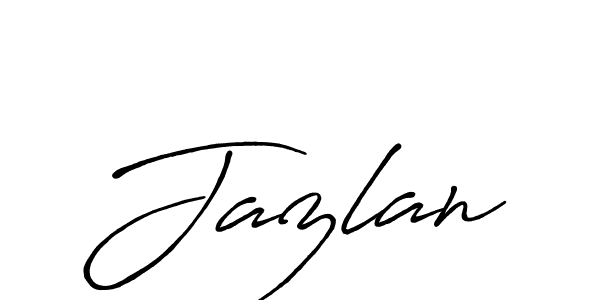 The best way (Antro_Vectra_Bolder) to make a short signature is to pick only two or three words in your name. The name Jazlan include a total of six letters. For converting this name. Jazlan signature style 7 images and pictures png