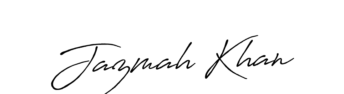 This is the best signature style for the Jazmah Khan name. Also you like these signature font (Antro_Vectra_Bolder). Mix name signature. Jazmah Khan signature style 7 images and pictures png