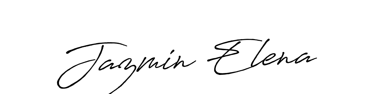 Also we have Jazmin Elena name is the best signature style. Create professional handwritten signature collection using Antro_Vectra_Bolder autograph style. Jazmin Elena signature style 7 images and pictures png