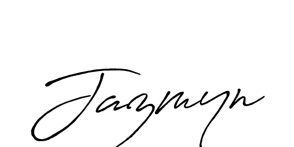 Also we have Jazmyn name is the best signature style. Create professional handwritten signature collection using Antro_Vectra_Bolder autograph style. Jazmyn signature style 7 images and pictures png