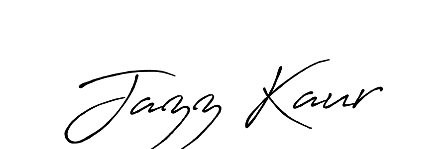 Also we have Jazz Kaur name is the best signature style. Create professional handwritten signature collection using Antro_Vectra_Bolder autograph style. Jazz Kaur signature style 7 images and pictures png