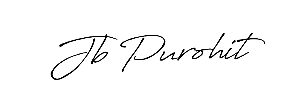 It looks lik you need a new signature style for name Jb Purohit. Design unique handwritten (Antro_Vectra_Bolder) signature with our free signature maker in just a few clicks. Jb Purohit signature style 7 images and pictures png