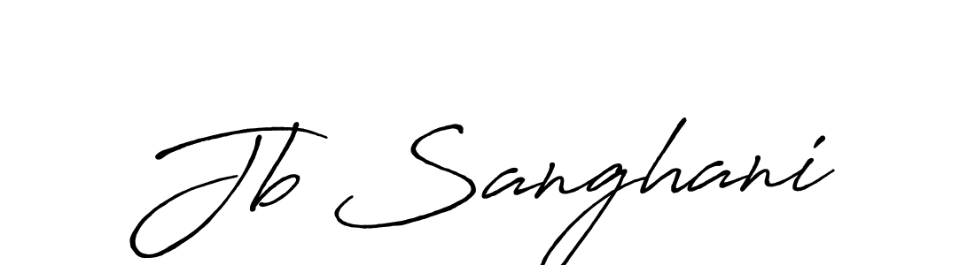 Best and Professional Signature Style for Jb Sanghani. Antro_Vectra_Bolder Best Signature Style Collection. Jb Sanghani signature style 7 images and pictures png