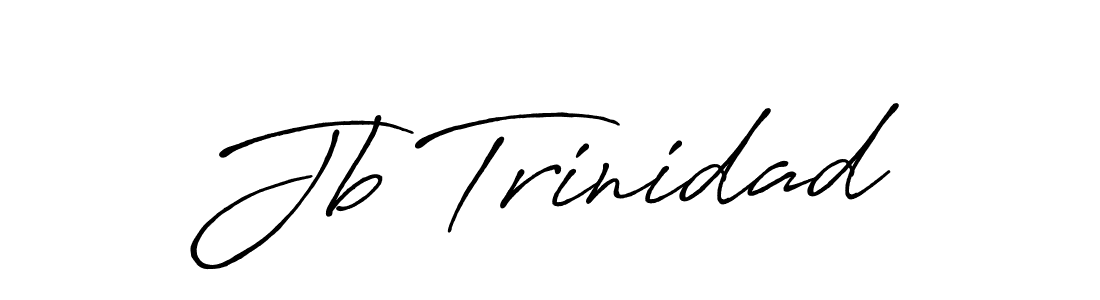 Also we have Jb Trinidad name is the best signature style. Create professional handwritten signature collection using Antro_Vectra_Bolder autograph style. Jb Trinidad signature style 7 images and pictures png