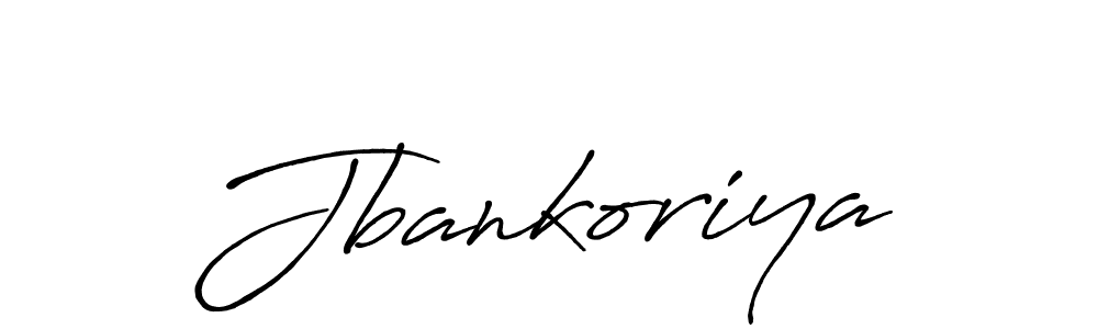 Similarly Antro_Vectra_Bolder is the best handwritten signature design. Signature creator online .You can use it as an online autograph creator for name Jbankoriya. Jbankoriya signature style 7 images and pictures png