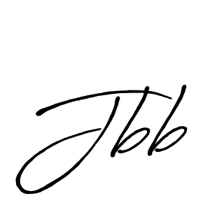 Design your own signature with our free online signature maker. With this signature software, you can create a handwritten (Antro_Vectra_Bolder) signature for name Jbb. Jbb signature style 7 images and pictures png