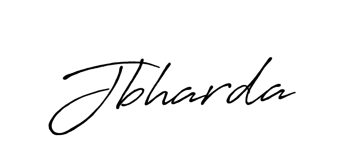 Design your own signature with our free online signature maker. With this signature software, you can create a handwritten (Antro_Vectra_Bolder) signature for name Jbharda. Jbharda signature style 7 images and pictures png