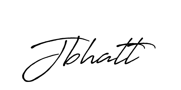 Design your own signature with our free online signature maker. With this signature software, you can create a handwritten (Antro_Vectra_Bolder) signature for name Jbhatt. Jbhatt signature style 7 images and pictures png