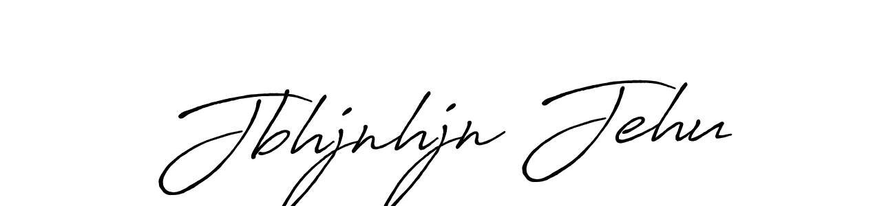 Create a beautiful signature design for name Jbhjnhjn Jehu. With this signature (Antro_Vectra_Bolder) fonts, you can make a handwritten signature for free. Jbhjnhjn Jehu signature style 7 images and pictures png