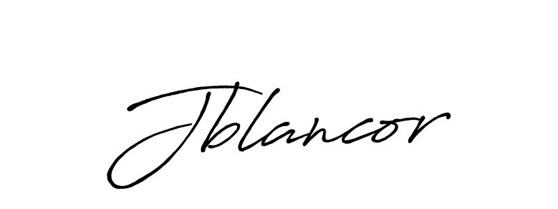Create a beautiful signature design for name Jblancor. With this signature (Antro_Vectra_Bolder) fonts, you can make a handwritten signature for free. Jblancor signature style 7 images and pictures png