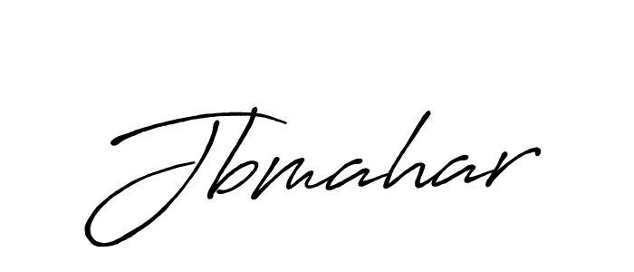 Jbmahar stylish signature style. Best Handwritten Sign (Antro_Vectra_Bolder) for my name. Handwritten Signature Collection Ideas for my name Jbmahar. Jbmahar signature style 7 images and pictures png