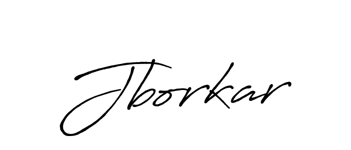 The best way (Antro_Vectra_Bolder) to make a short signature is to pick only two or three words in your name. The name Jborkar include a total of six letters. For converting this name. Jborkar signature style 7 images and pictures png