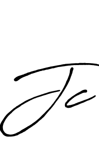 Also we have Jc name is the best signature style. Create professional handwritten signature collection using Antro_Vectra_Bolder autograph style. Jc signature style 7 images and pictures png