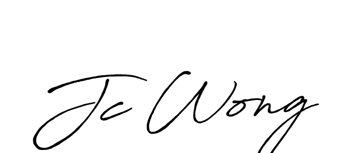 The best way (Antro_Vectra_Bolder) to make a short signature is to pick only two or three words in your name. The name Jc Wong include a total of six letters. For converting this name. Jc Wong signature style 7 images and pictures png