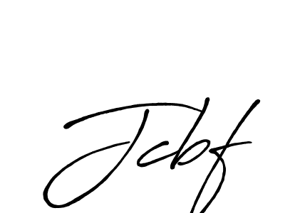 Jcbf stylish signature style. Best Handwritten Sign (Antro_Vectra_Bolder) for my name. Handwritten Signature Collection Ideas for my name Jcbf. Jcbf signature style 7 images and pictures png
