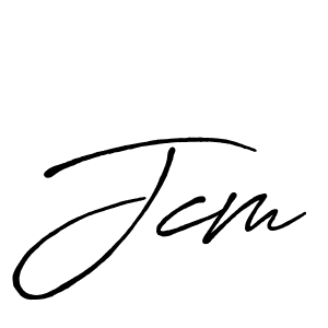 if you are searching for the best signature style for your name Jcm. so please give up your signature search. here we have designed multiple signature styles  using Antro_Vectra_Bolder. Jcm signature style 7 images and pictures png