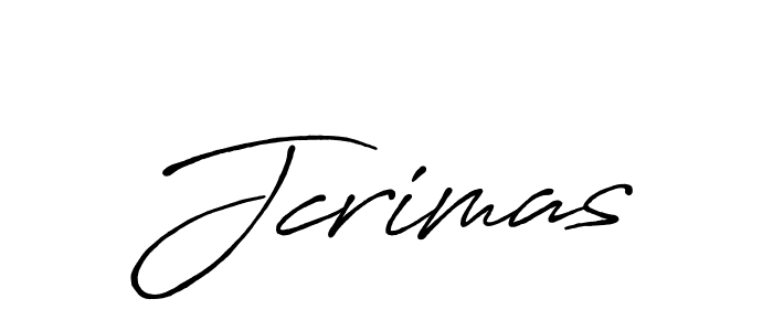 Also we have Jcrimas name is the best signature style. Create professional handwritten signature collection using Antro_Vectra_Bolder autograph style. Jcrimas signature style 7 images and pictures png