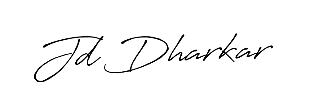 Here are the top 10 professional signature styles for the name Jd Dharkar. These are the best autograph styles you can use for your name. Jd Dharkar signature style 7 images and pictures png
