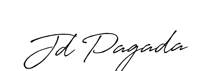 How to make Jd Pagada signature? Antro_Vectra_Bolder is a professional autograph style. Create handwritten signature for Jd Pagada name. Jd Pagada signature style 7 images and pictures png