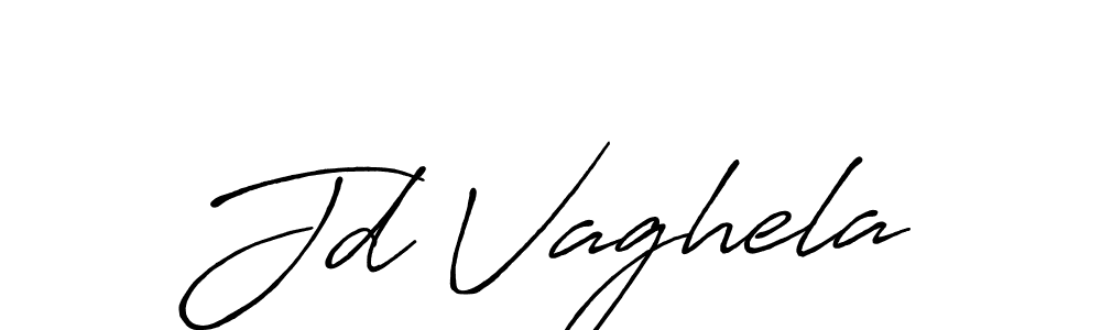 Also You can easily find your signature by using the search form. We will create Jd Vaghela name handwritten signature images for you free of cost using Antro_Vectra_Bolder sign style. Jd Vaghela signature style 7 images and pictures png