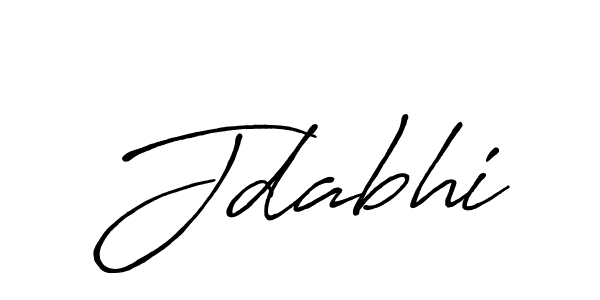 Make a beautiful signature design for name Jdabhi. Use this online signature maker to create a handwritten signature for free. Jdabhi signature style 7 images and pictures png