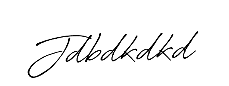 Design your own signature with our free online signature maker. With this signature software, you can create a handwritten (Antro_Vectra_Bolder) signature for name Jdbdkdkd. Jdbdkdkd signature style 7 images and pictures png