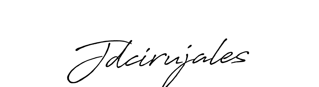 Use a signature maker to create a handwritten signature online. With this signature software, you can design (Antro_Vectra_Bolder) your own signature for name Jdcirujales. Jdcirujales signature style 7 images and pictures png