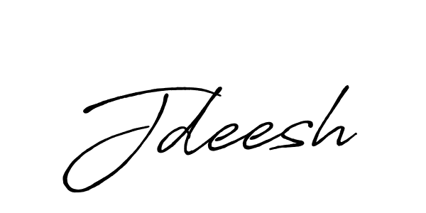 Use a signature maker to create a handwritten signature online. With this signature software, you can design (Antro_Vectra_Bolder) your own signature for name Jdeesh. Jdeesh signature style 7 images and pictures png