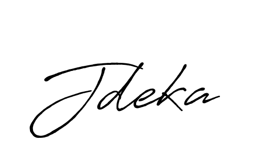 You should practise on your own different ways (Antro_Vectra_Bolder) to write your name (Jdeka) in signature. don't let someone else do it for you. Jdeka signature style 7 images and pictures png