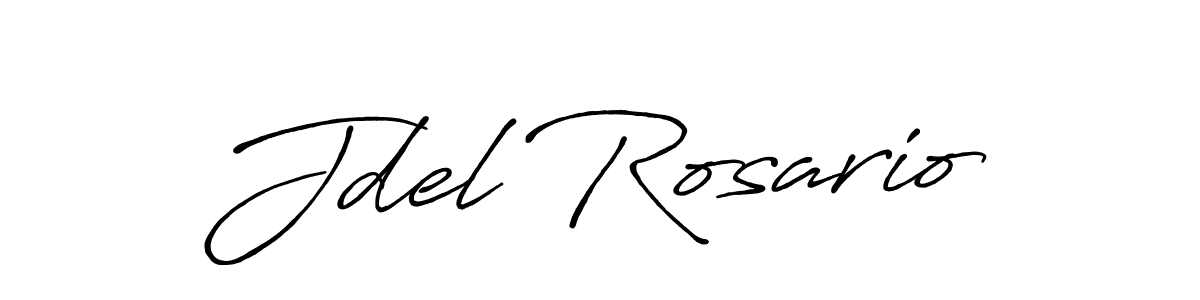 Design your own signature with our free online signature maker. With this signature software, you can create a handwritten (Antro_Vectra_Bolder) signature for name Jdel Rosario. Jdel Rosario signature style 7 images and pictures png