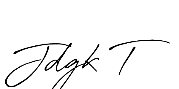 Jdgk T stylish signature style. Best Handwritten Sign (Antro_Vectra_Bolder) for my name. Handwritten Signature Collection Ideas for my name Jdgk T. Jdgk T signature style 7 images and pictures png