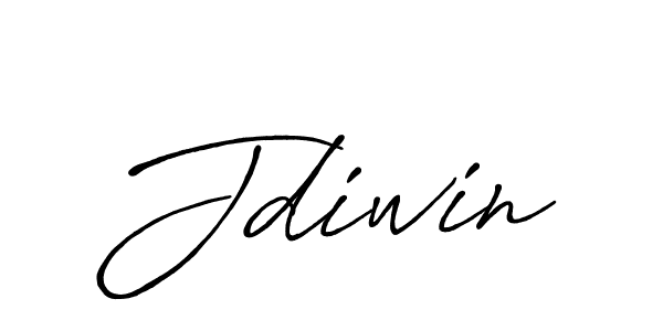 Use a signature maker to create a handwritten signature online. With this signature software, you can design (Antro_Vectra_Bolder) your own signature for name Jdiwin. Jdiwin signature style 7 images and pictures png