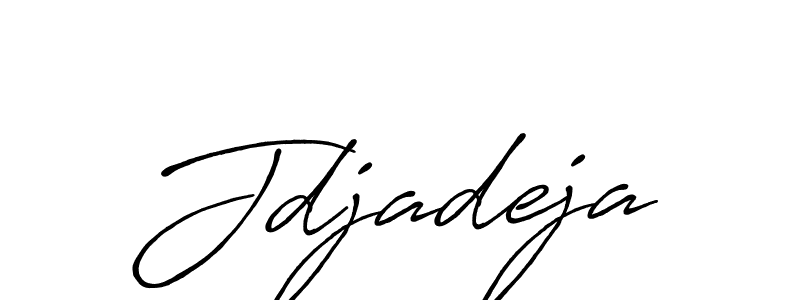 It looks lik you need a new signature style for name Jdjadeja. Design unique handwritten (Antro_Vectra_Bolder) signature with our free signature maker in just a few clicks. Jdjadeja signature style 7 images and pictures png