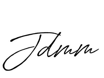 Make a beautiful signature design for name Jdmm. With this signature (Antro_Vectra_Bolder) style, you can create a handwritten signature for free. Jdmm signature style 7 images and pictures png