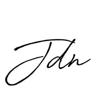 Jdn stylish signature style. Best Handwritten Sign (Antro_Vectra_Bolder) for my name. Handwritten Signature Collection Ideas for my name Jdn. Jdn signature style 7 images and pictures png