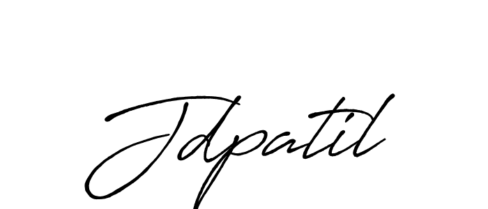 Use a signature maker to create a handwritten signature online. With this signature software, you can design (Antro_Vectra_Bolder) your own signature for name Jdpatil. Jdpatil signature style 7 images and pictures png