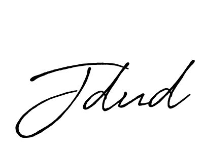 How to make Jdud signature? Antro_Vectra_Bolder is a professional autograph style. Create handwritten signature for Jdud name. Jdud signature style 7 images and pictures png