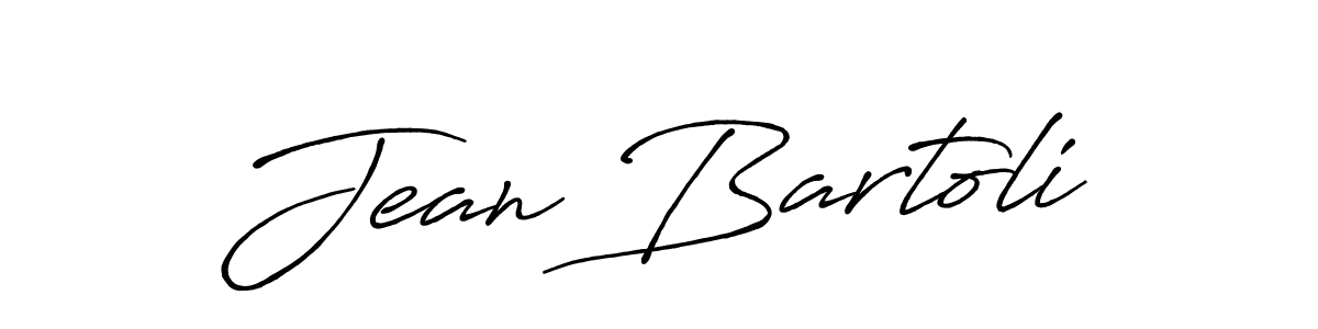 Create a beautiful signature design for name Jean Bartoli. With this signature (Antro_Vectra_Bolder) fonts, you can make a handwritten signature for free. Jean Bartoli signature style 7 images and pictures png