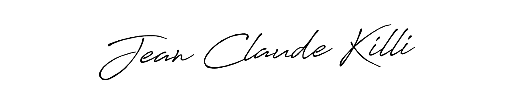 Also You can easily find your signature by using the search form. We will create Jean Claude Killi name handwritten signature images for you free of cost using Antro_Vectra_Bolder sign style. Jean Claude Killi signature style 7 images and pictures png