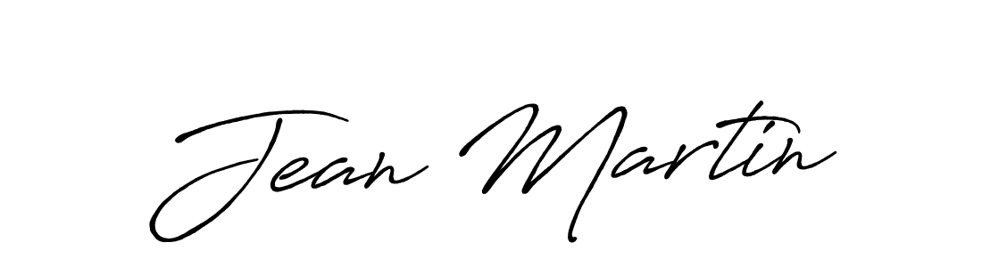 How to make Jean Martin name signature. Use Antro_Vectra_Bolder style for creating short signs online. This is the latest handwritten sign. Jean Martin signature style 7 images and pictures png