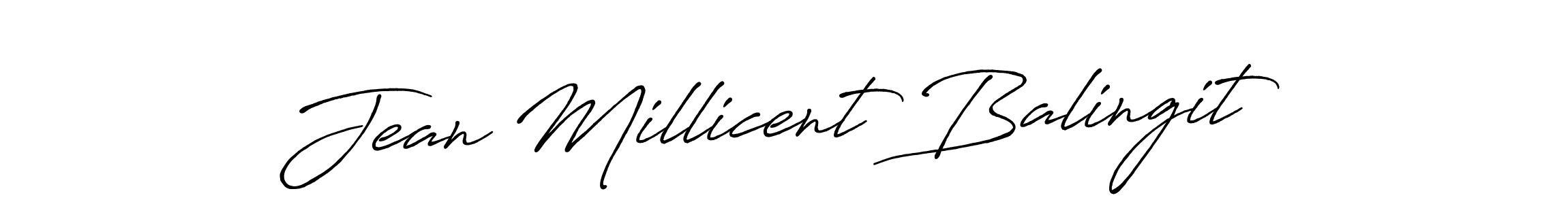 You can use this online signature creator to create a handwritten signature for the name Jean Millicent Balingit. This is the best online autograph maker. Jean Millicent Balingit signature style 7 images and pictures png